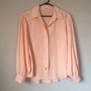 Boutique linen blouse